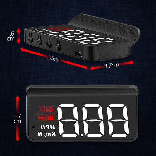 M3 Car OBD2 GPS Head-Up Display Car HUD Projector Display - Flitz Shoppers