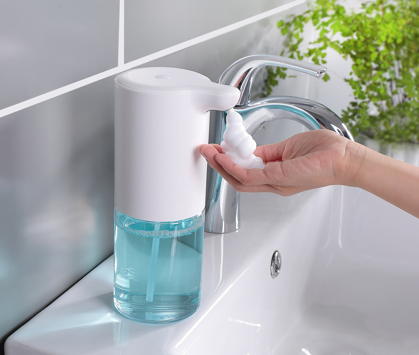 Automatic Induction Foam Soap Dispenser Hand Sanitizer Dispenser Smart Soap Dispenser - Flitz Shoppers