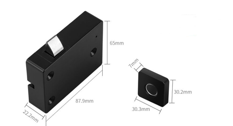 Eletric Fingerprint Cabinet Drawer Lock