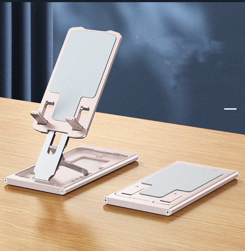 Aluminum Alloy Mobile Phone Stand Desktop Office Portable Foldable - Flitz Shoppers