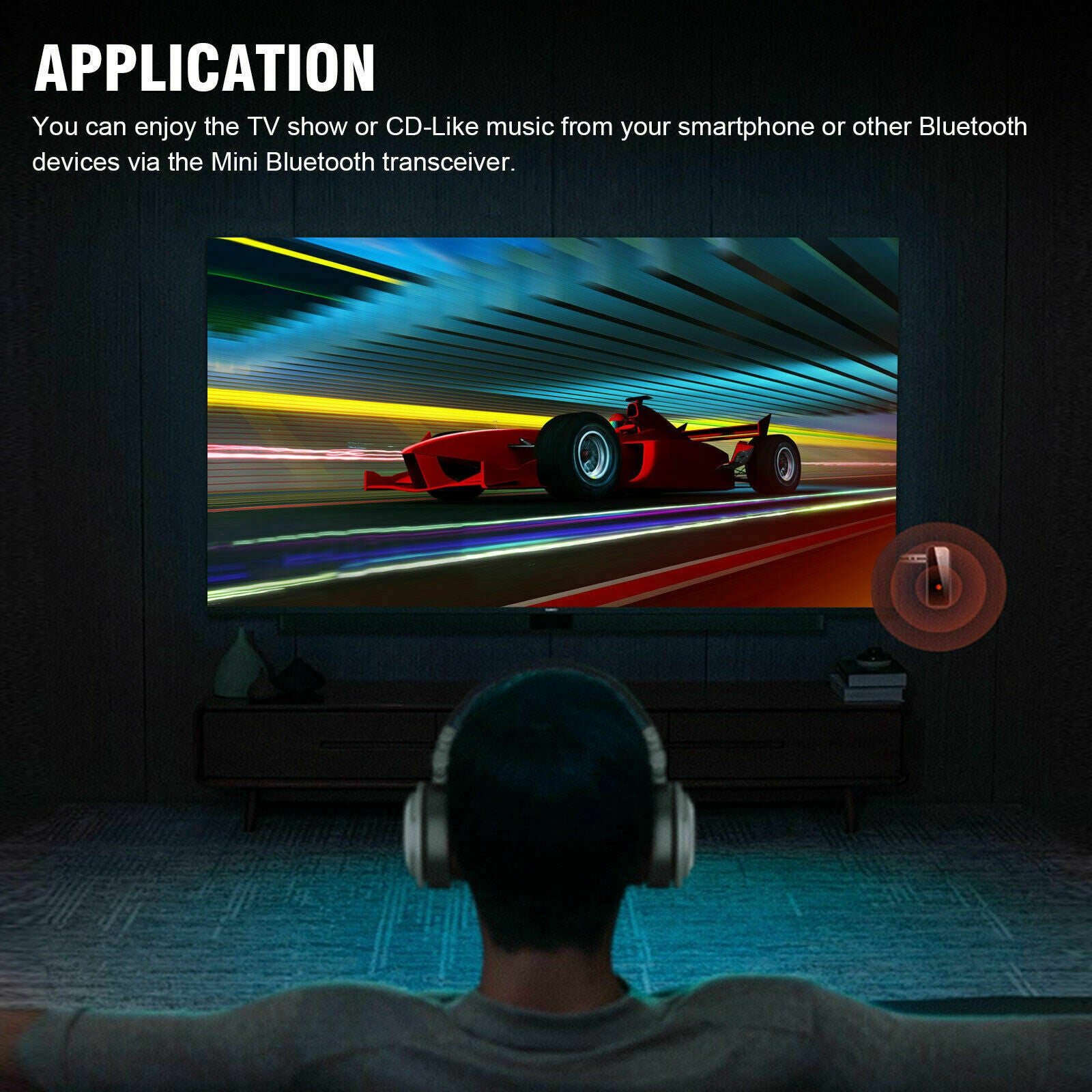 Bluetooth 5.0 2in1 Transmitter Receiver Car Wireless Audio Adapter USB 3.5mm Aux - Flitz Shoppers